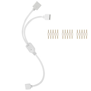 Conector Alimentare Banda LED RGBW 12V 2 Iesiri