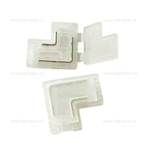 Conector Imbinare 2 Contacte Banda LED COB 8mm T - Img 4