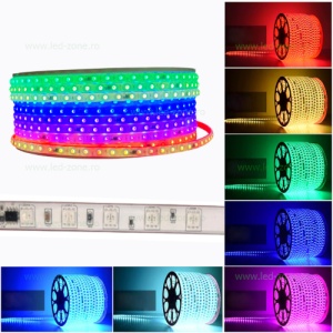 Controller Banda LED RGB Digitala 220V 400W Bluetooth Telecomanda RF - Img 4