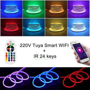 Controller Neon Flex LED RGB 220V 720W Bluetooth Telecomanda IR - Img 4