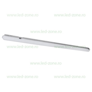 Corp Iluminat LED 55W 148cm Incastrabil Liniar BELLA Gri Emergenta - Img 2