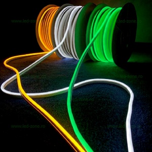 Furtun LED Neon Flex Slim 220V Diverse Culori - Img 8