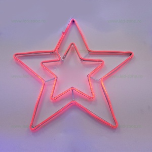 Instalatie LED Exterior Neonflex Stea 50cm LZ9712 - Img 2