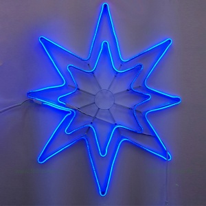 Instalatie LED Exterior Neonflex Stea Mare 90cm LZ9714 - Img 6