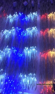 Instalatie LED Perdea Ploaie 2x1m 288 Leduri