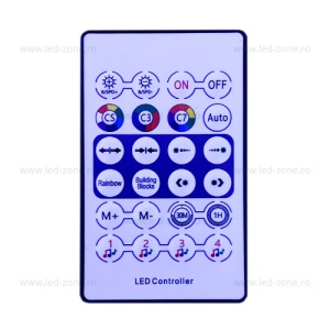 Instalatie LED Perdea Turturi 3x3m Digitala SMART Bluetooth Telecomanda - Img 3