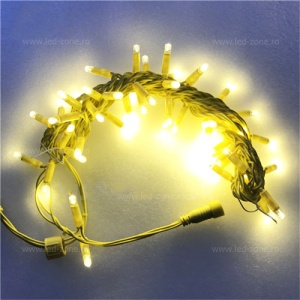Instalatie Pom Craciun 100 LED-uri Exterior Fir Cauciucat si Colorat - Img 3