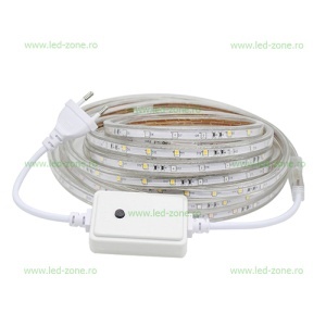 Kit Banda LED 2835 Rola 10m RGB 220V