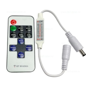 Kit Banda LED COB 24V Dimabila 5m cu Telecomanda RF