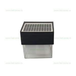 Lampa LED Exterior 5W Solara Patrata Perete