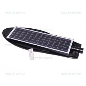 Lampa LED Iluminat Stradal 200W Solara cu Senzor Miscare si Telecomanda - Img 3