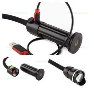 Lanterna LED cu Magnet si Brat Mobil - Img 2