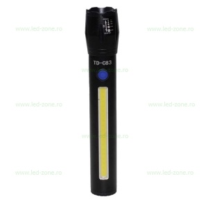 Lanterna LED De Mana 7W COB ZOOM C83 - Img 3