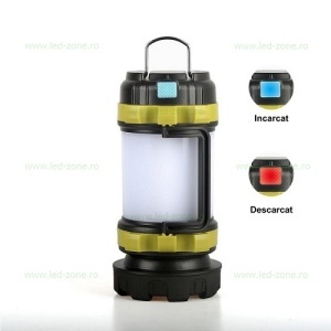 Lanterna LED Multifunctionala 100W USB