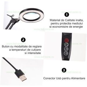 Lupa cu Lumina LED MG-1092 - Img 3