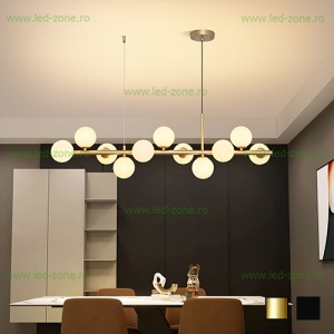 Lustra 11 Socluri G9 LZ1027 - Img 5