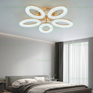 Lustra LED 100W 3 Functii Dimabila cu Telecomanda LZ303-3 - Img 2