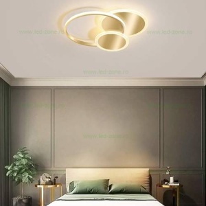 Lustra LED 100W 3 Functii Dimabila cu Telecomanda LZ359-1 - Img 2