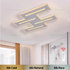 Lustra LED 110W 3 Functii Dimabila cu Telecomanda LZ1142-4 - Img 1