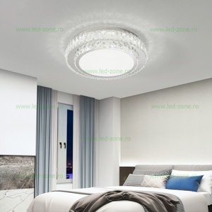 Lustra LED 120W 3 Functii Dimabila cu Telecomanda LZ1108-500Y - Img 2