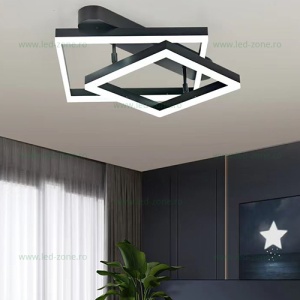 Lustra LED 120W 3 Functii Dimabila cu Telecomanda LZC800/1-2 - Img 1
