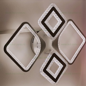 Lustra LED 120W 3 Functii Dimabila cu Telecomanda LZG3516-2+2 - Img 2