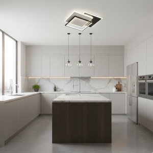 Lustra LED 136W 3 Functii Dimabila cu Telecomanda LZ5402 - Img 2