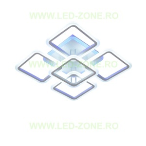 Lustra LED 188W 3 Functii Dimabila Telecomanda sau Telefon LZ6809-4+1