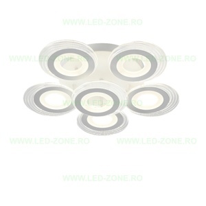 Lustra LED 192W 3 Functii Dimabila cu Telecomanda sau Telefon LZ6627-51