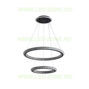 Lustra LED 196W 3 Functii Dimabila cu Telecomanda Cristal LZ5960-500