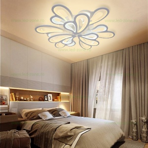 Lustra LED 206W 3 Functii Dimabila cu Telecomanda sau Telefon LZ6541-63