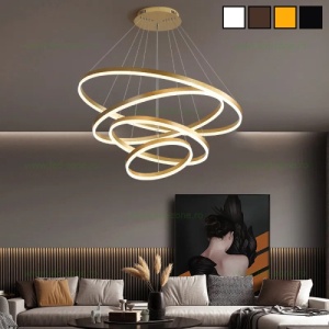 Lustra LED 248W Dimabila 3 Functii cu Telecomanda LZF315-4 - Img 1