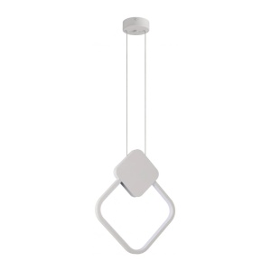 Lustra LED 24W Alba Pendul 3 Functii LZ320