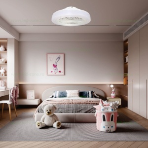 Lustra LED 36W 3 Functii Dimabila cu Telecomanda si Ventilator LZ7020-A02