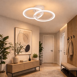 Lustra LED 36W Alba 3 Functii LZ9502-2