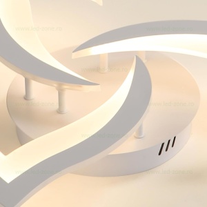 Lustra LED 40W 3 Functii Alba Dimabila cu Telecomanda LZ16801-3