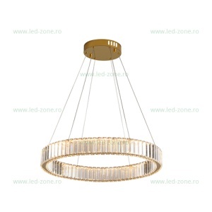 Lustra LED 48W 3 Functii cu Telecomanda Cristal LZ7101-600