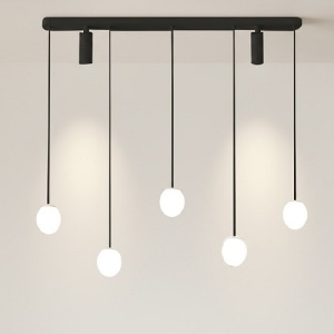 Lustra LED 56W Neagra 3 Functii cu Telecomanda LZ4043 - Img 2