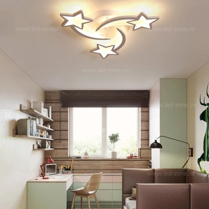 Lustra LED 60W Alb Natural LZ3067-3 - Img 1