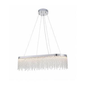 Lustra LED 80W Argintie LZ626-1000x300