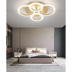 Lustra LED 84W 3 Functii Dimabila cu Telecomanda LZ3862-2+2