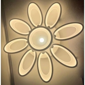 Lustra LED 90W 3 Functii cu Telecomanda LZ88079 - Img 3