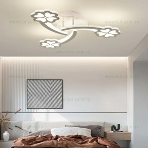 Lustra LED 92W 3 Functii RGB Dimabila cu Telecomanda LZM400-3 RGB