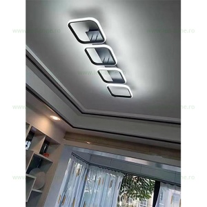 Lustra LED 96W Dimabila 3 Functii cu Telecomanda LZ3860-4 - Img 2