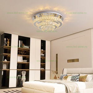 Lustra LED 98W 3 Functii Dimabila cu Telecomanda LZ1102-500Y - Img 5