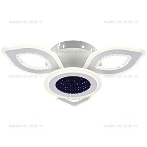 Lustra LED 98W 3 Functii Dimabila cu Telecomanda LZR9019-3+1