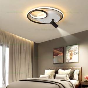 Lustra LED Moderna 35W 3 Functii Dimabila cu Telecomanda LZ1050-1 - Img 3