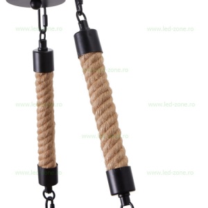 Lustra Rustic 3 Socluri E27 LZ8738 - Img 4