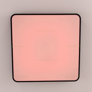 Panou LED 100W 60x60cm Aplicat Negru RGB-CCT cu Telecomanda - Img 2