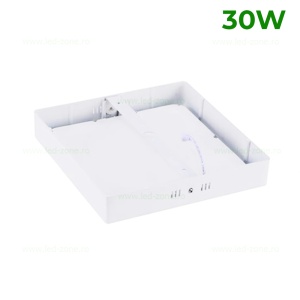 Panou LED 30W Patrat Aplicat Alb - Img 3
